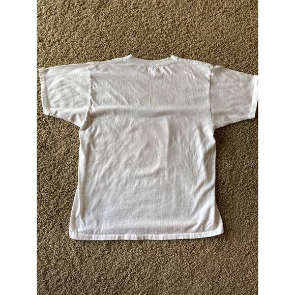 Vintage 90’s Neon Sunset Paradise Puerto Rico Single Stitch White XL T-shirt - Picture 4 of 6